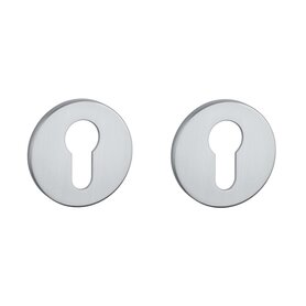 Cilinder rozet rond 52X5mm mat chroom