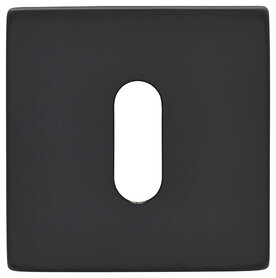 SLEUTELROZET HOUSTON SQUARE MAT ZWART