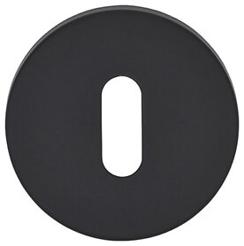 SLEUTELROZET PAVO MAT ZWART