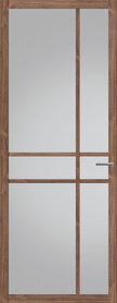 NDB 905 Donker Eiken Blank glas