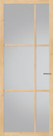 NDB 906 Licht Eiken Blank glas