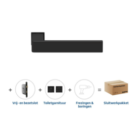 Hang en sluitwerkpakket HSP 855