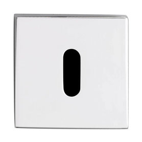 Square Silver sleutelrozet