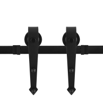 Schuifdeursysteem Nuoli Zwart