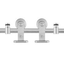 Schuifdeursysteem Kiva RVS 200 cm