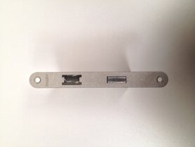 Vrij / bezet slot SX210 (voorplaat RVS kleur)